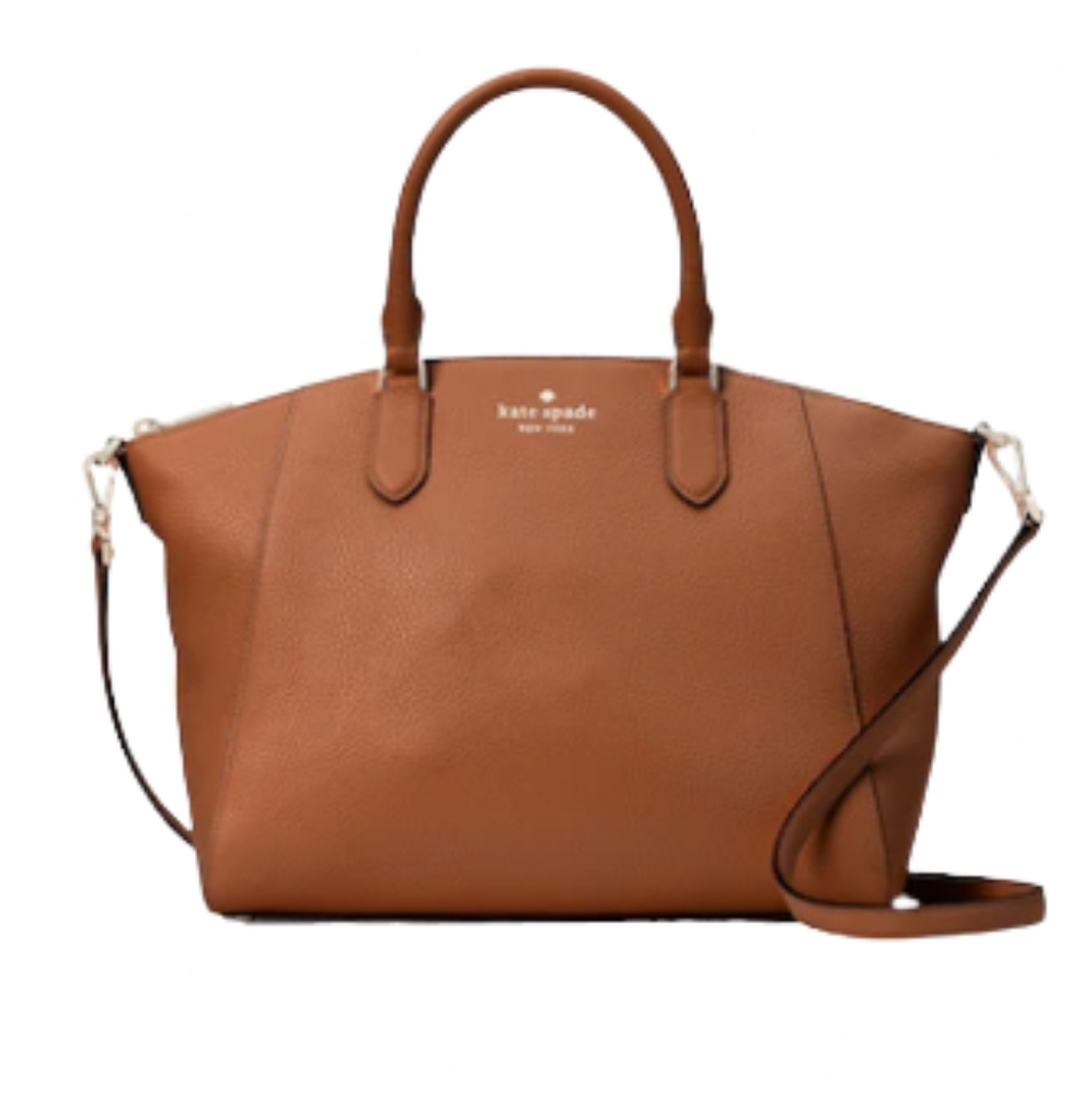 Kate Spade New York Parker Medium Satchel bag - Warm Gingerbread